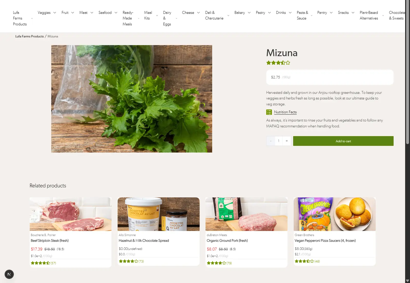 commercetools storefront demo