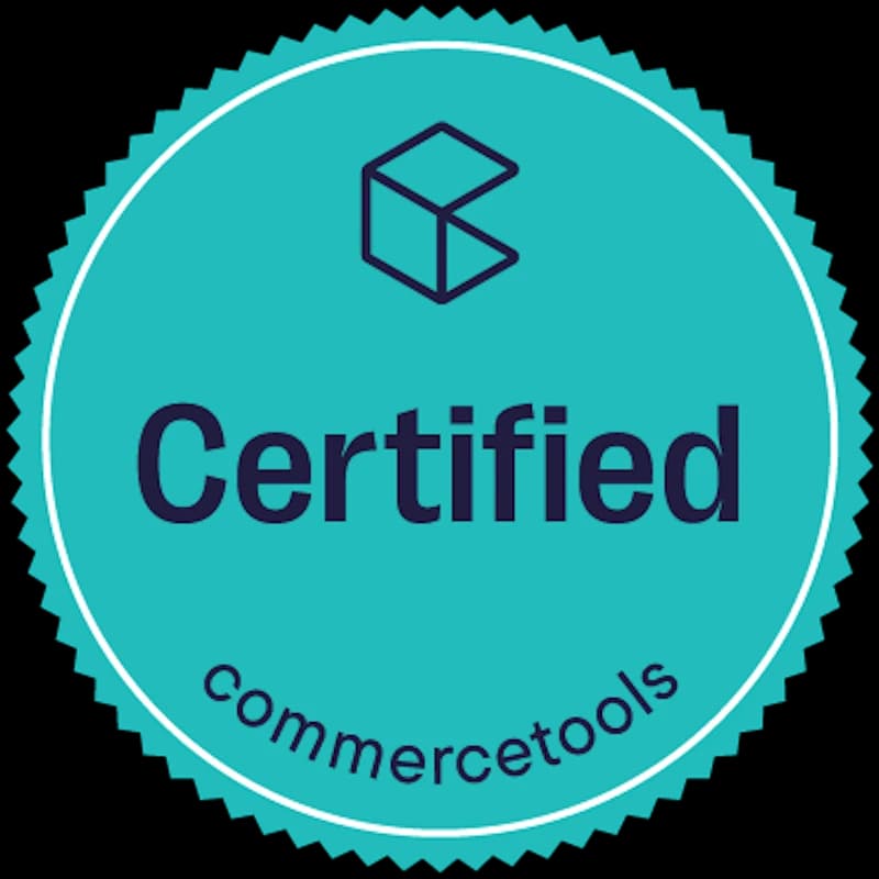 commercetools Certified badge